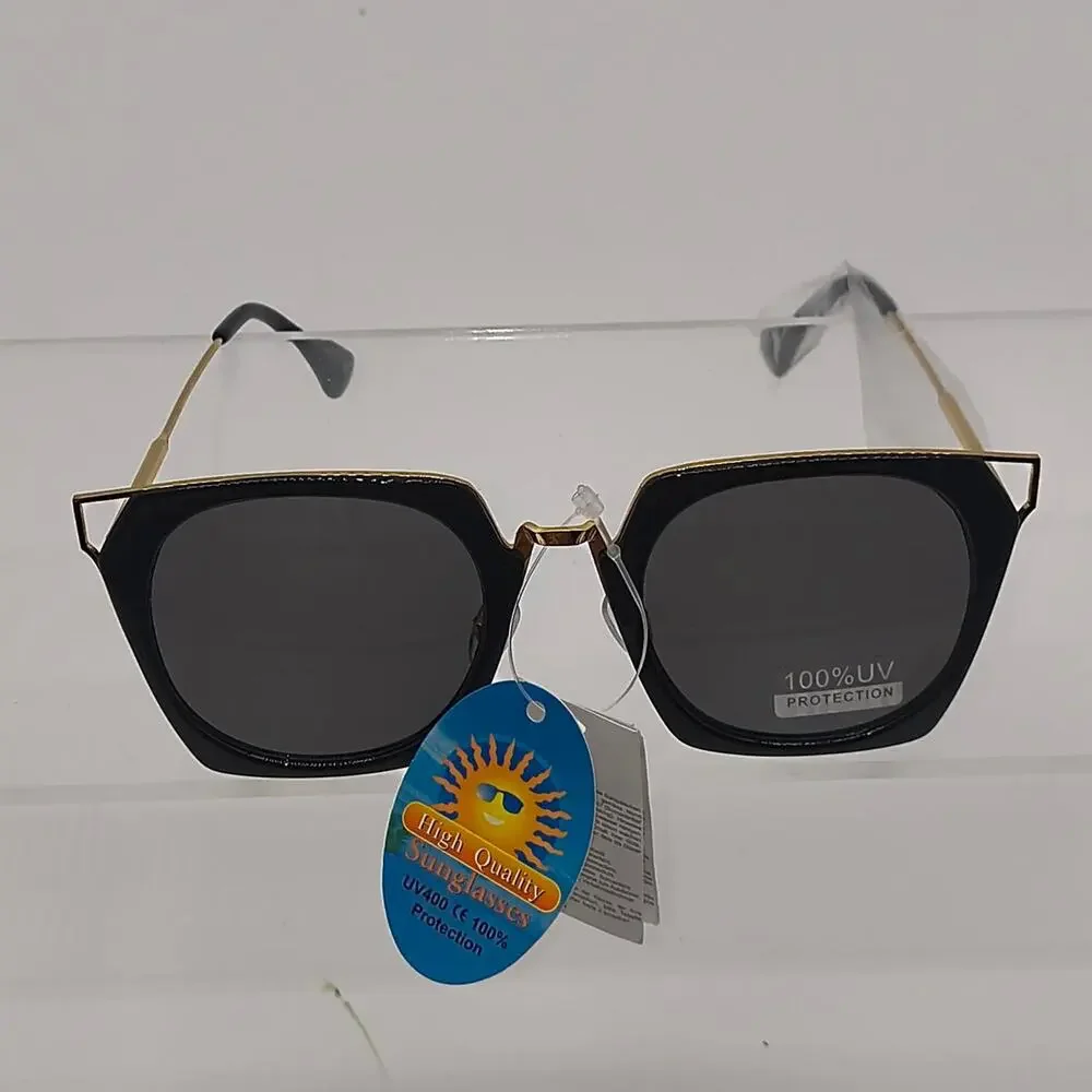 322 blackgold square sunglasses with